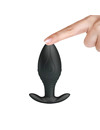 pretty love - regina anal plug rechargeable vibrator black D-237566