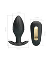 pretty love - regina anal plug rechargeable vibrator black D-237566