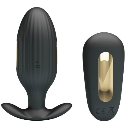 pretty love - kelly plug anal rechargeable vibrator black D-237568