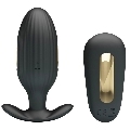 pretty love - kelly plug anal rechargeable vibrator black