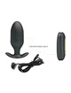 pretty love - kelly plug anal rechargeable vibrator black D-237568