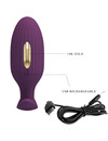 Plug Anal Pretty Love Jefferson com Vibração e App Roxo,D-238729