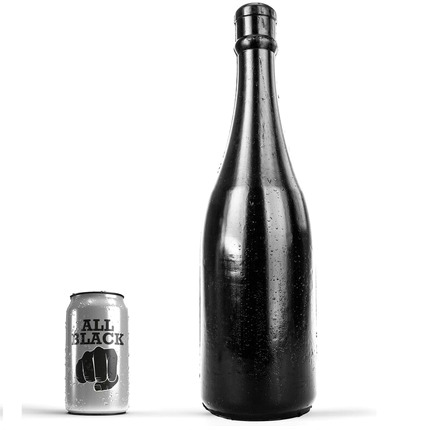 all black - bottle 39,5 cm D-222837
