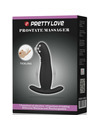 Plug Anal Pretty Love com Vibração Preto,D-211733