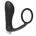 addicted toys - prostatic vibrator rechargeable model 1 - black