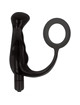 Estimulador da Próstata Addicted Toys Recarregável com Cockring Preto 10 cm,D-223909