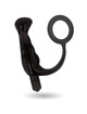 Estimulador da Próstata Addicted Toys Recarregável com Cockring Preto 10 cm,D-223909