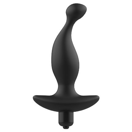 Plug Anal Addicted Toys com Vibração Preto,D-227632