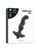 addicted toys - masajeador anal con vibraciÓn negro modelo 2