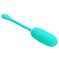 pretty love - julius waterproof-rechargeable vibrating egg aqua green