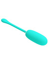 pretty love - julius waterproof-rechargeable vibrating egg aqua green D-238700