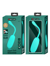 pretty love - julius waterproof-rechargeable vibrating egg aqua green D-238700