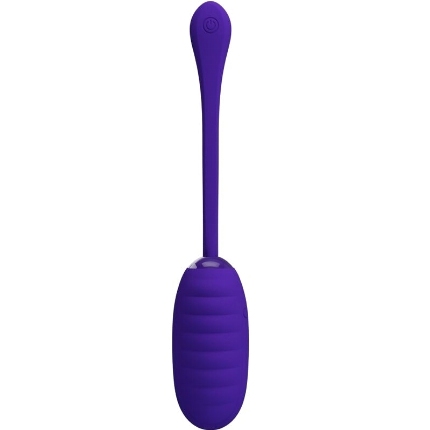 pretty love - kirk rechargeable vibrating egg purple D-238702