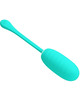 pretty love - kirk rechargeable vibrating egg aqua green D-238703