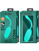 pretty love - kirk rechargeable vibrating egg aqua green D-238703