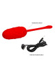 pretty love - vibrating egg with red rechargeable marine texture D-238711