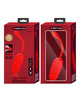 pretty love - vibrating egg with red rechargeable marine texture D-238711