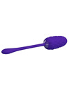 pretty love - vibrating egg with purple rechargeable marine texture D-238712