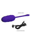 pretty love - vibrating egg with purple rechargeable marine texture D-238712