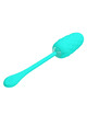 pretty love - huevo vibrador con textura marina recargable verde agua