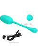 pretty love - knucker water green rechargeable vibrating egg D-238722