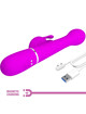 pretty love - dejon vibrador rabbit 3 en 1 multifunciÓn violeta