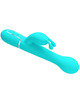 pretty love - dejon rabbit vibrator 3 in 1 multifunction aqua green D-238773