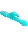 pretty love - dejon rabbit vibrator 3 in 1 multifunction aqua green D-238773