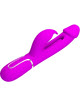 pretty love - kampas vibrador rabbit 3 en 1 multifunciÓn con lengua violeta