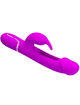 pretty love - kampas vibrador rabbit 3 en 1 multifunciÓn con lengua violeta