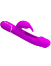 pretty love - kampas rabbit 3 in 1 multifunction vibrator with tongue violet D-238779