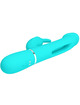 pretty love - kampas vibrador rabbit 3 en 1 multifunciÓn con lengua verde agua