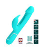 pretty love - kampas rabbit 3 in 1 multifunction vibrator with tongue aqua green D-238780