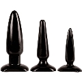 3x Plug Anal Calexotics Trainer Colt Preto