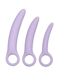 Dilatadores Vcalifornia exotics - dr laura berman alena conjunto de 3 dilatadores de silicone,D-223968