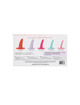 5x Dilatadores Vaginais Caliexotics Multicoloridos,D-224021