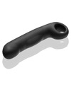 electrastim - ovid silicone black dildo D-227110