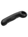 electrastim - ovid silicone black dildo D-227110