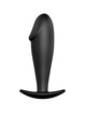 pretty love - plug anal silicona forma pene negro