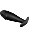 pretty love - anal plug silicone penis form black D-211727