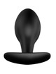 pretty love - plug anal silicona ancla 8.5 cm negro