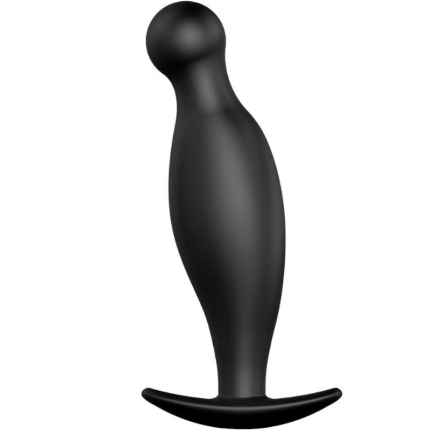 pretty love - plug anal silicona 11.7 cm negro