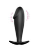 pretty love - plug anal silicona forma pene y 12 modos vibracion negro