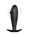 pretty love - silicone anal plug penis form and 12 vibration modes black D-211740