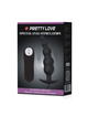 pretty love - plug anal silicona estimulacion extra y 12 modos vibracion negro