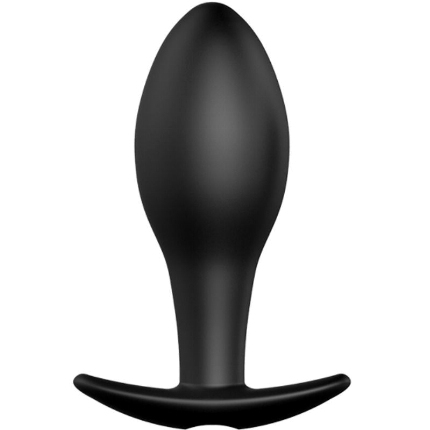 pretty love - plug anal silicona forma ancla 12 modos vibracion negro