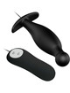 pretty love - silicone anal plug 12 vibration modes black D-211749