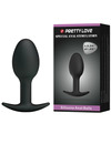 pretty love - silicone anal plug 6.5 cm black D-211806