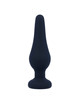 intense - anal plug pipo s black silicone 9.8 cm D-216039