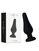 intense - anal plug pipo m silicone negro 11 cm